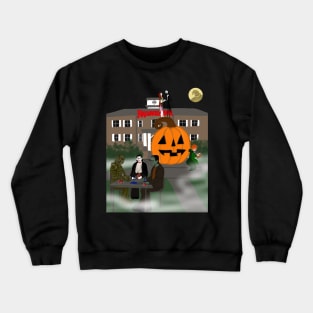 Halloweentown Plaza Crewneck Sweatshirt